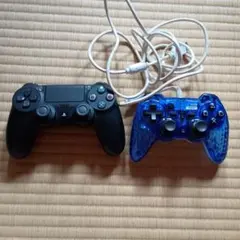 PS4 純正コントローラー & HORI PAD MINI セット ジャンク