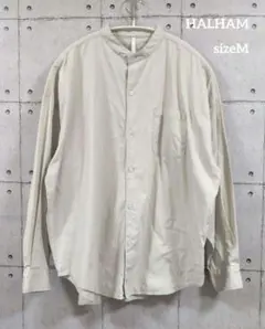 HALHAM バンドカラーシャツのサムネイル