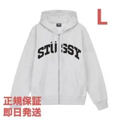 ❗️期間限定SALE❗️ステューシー ブロック スポーツ ジップ フーディ 灰L