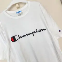 お値下げ。未使用　刺繍champion トップス