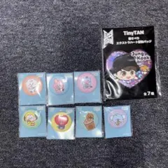 新品 BT21缶バッジ 7個 TinyTAN Jung Kookグク 8点セット