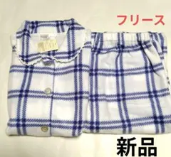 【新品 】Lサイズ　フリース 　チェック柄 パジャマ