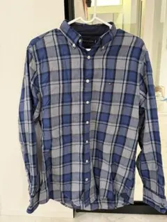 TOMMYHILFIGER カッターシャツ チェックシャツ