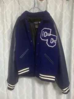 powers スタジャン　ブルー　CCロゴ