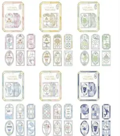 クーリア　グラスパーラーステッカー GLASS PARLOR 4セット♡