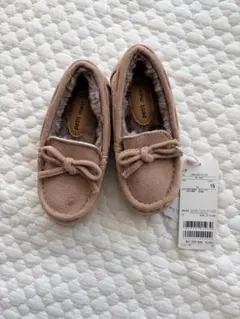 petit mainピンク モカシン 15センチ