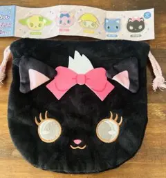 ジュエルペット ふわふわ巾着2 ダイアナ　シープラ限定商品　フェイス巾着袋
