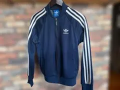 adidas ネイビー 　ジャージジャケット