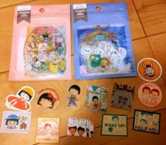 コジコジ　　サンリオキャラクターズ　ステッカーセット　ちびまる子ちゃんステッカー