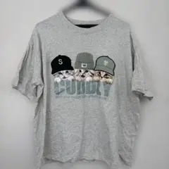 猫柄Tシャツ ライトグレー TipTop フリーサイズのサムネイル