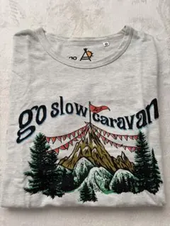 go slow caravan ゴースローキャラバン　長袖カットソー　Lサイズのサムネイル