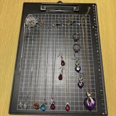 ネックレスセット ハート型 ドロップ型