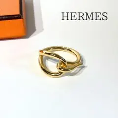 HERMES エルメス ジャンボ スカーフリング ゴールド 金 送料無料