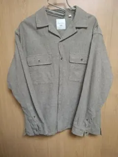 ブラッシュドコットンオーバーサイズシャツ　479997