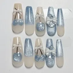 ネイル韓国 量産型 マグネット　ガーリー スナ系 地雷系 ワンホン ちゅるん