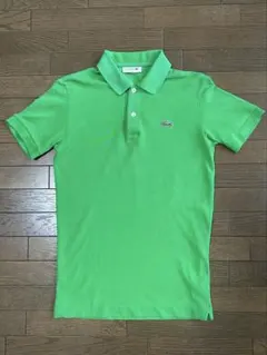 LACOSTE 半袖ポロシャツ グリーン サイズ2のサムネイル