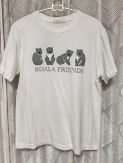 コアラ プリント 半袖 Tシャツ ホワイト didiziziのサムネイル