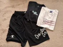 値下げ【まとめ売り】チャンピオン3点セット　バスケ　スポーツ　キッズ　160cm