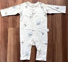 ジェラピケ　スヌーピーコラボ　ロンパース　70〜80cm 新品　総柄