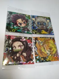 【鬼滅の刃】ウエハース 其ノ三 スーパーレア ４枚セット