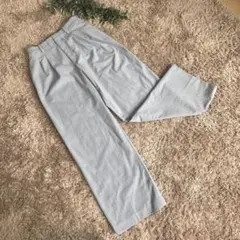 UNIQLO ユニクロ レディーススラックス ライトブルー サイズM