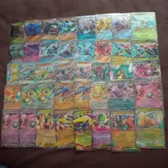 ポケモンカードRRまとめ売り　メガルカリオex　メガカイリューex　40枚