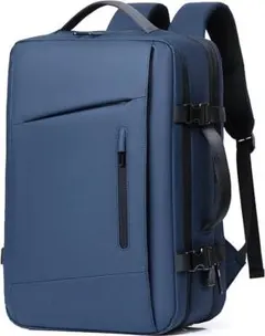 【送料込】メンズ ビジネスリュック 大容量 28L 拡張 3泊4日 撥水