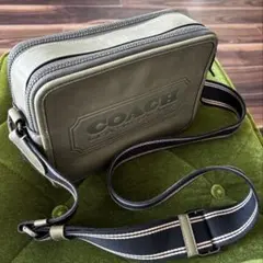 美品 COACH チャーター クロスボディ 24シグネチャー CP136 - メルカリ