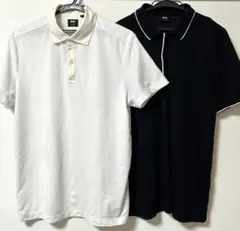 UNIQLO Theory ユニクロ ポロシャツ 2枚セット ホワイト ブラック