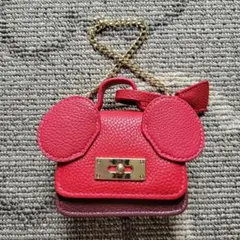 ☆レア！限定販売品☆　東京ディズニーリゾート　ミッキー　モチーフ　小物入れ　赤
