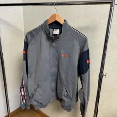 Nike USA トラックジャケット グレー　古着