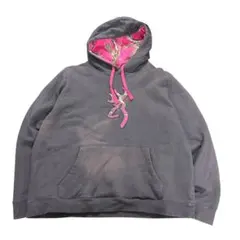 刺繍パーカー　リアルツリー　裏起毛　ストリート　フェード　7AS15