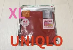 ●新品未開封ユニクロレディース●ヒートテック極暖クルーネック長袖T●オレンジXL