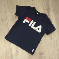 【美品】FILA Tシャツ ネイビー 110