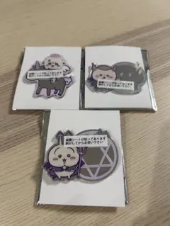 ちいかわ てんし♡あくま　ミラーステッカー　3個