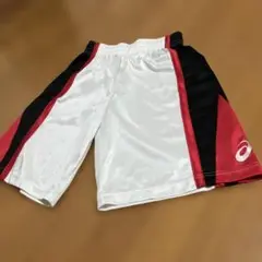 アシックス❤️バスケ ハーフパンツ 女子M 白