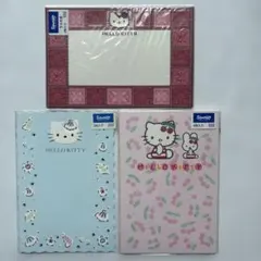 【新品/当時物】サンリオ レトロ ポストカード3種 15枚 チェリー ラメ 廃盤