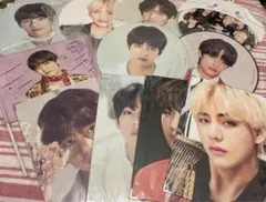 BTS テテ テヒョン 公式 うちわ プレフォト セット