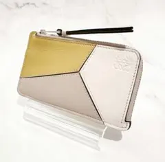 ロゴが目立つ！◆LOEWE◆ロエベ アナグラム 小銭入れ カードケース ブラック