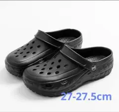 新品 27-27.5cm メンズ サボサンダル クロッグ ブラック 軽量のサムネイル