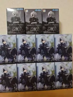 NieR:Automata 2B ぬーどるストッパー　ちょこのせ　11個セット
