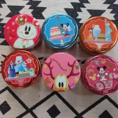 ディズニーキャラクター空き缶6個セット
