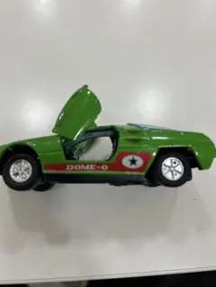 レア70年代DOME-OSS-902プルバックミニカー　グリーンガルウィングドア