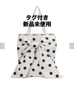 LeSportsac snidelドット柄 リボン ショルダーバッグ - メルカリ