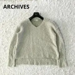 ARCHIVES シャギー ニット 薄手春ニット。❀·̩͙꙳。