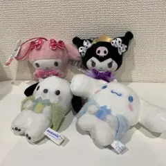 サンリオキャラクターズ　HBD Kuromi♥マスコット　４点セット