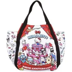 サンリオキャラクターズ ミニ バルーン ランチバッグ キティ 50th ケーキ