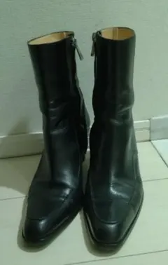 ミャオ様専用　BALLY バリー ショートブーツ サイドジップ 本革 ブラック