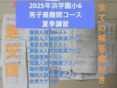 2026年最新】浜学園 小6 復習テストの人気アイテム - メルカリ