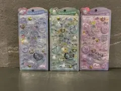 サンリオ　うるちゅるポップシール　3セット　国内正規品